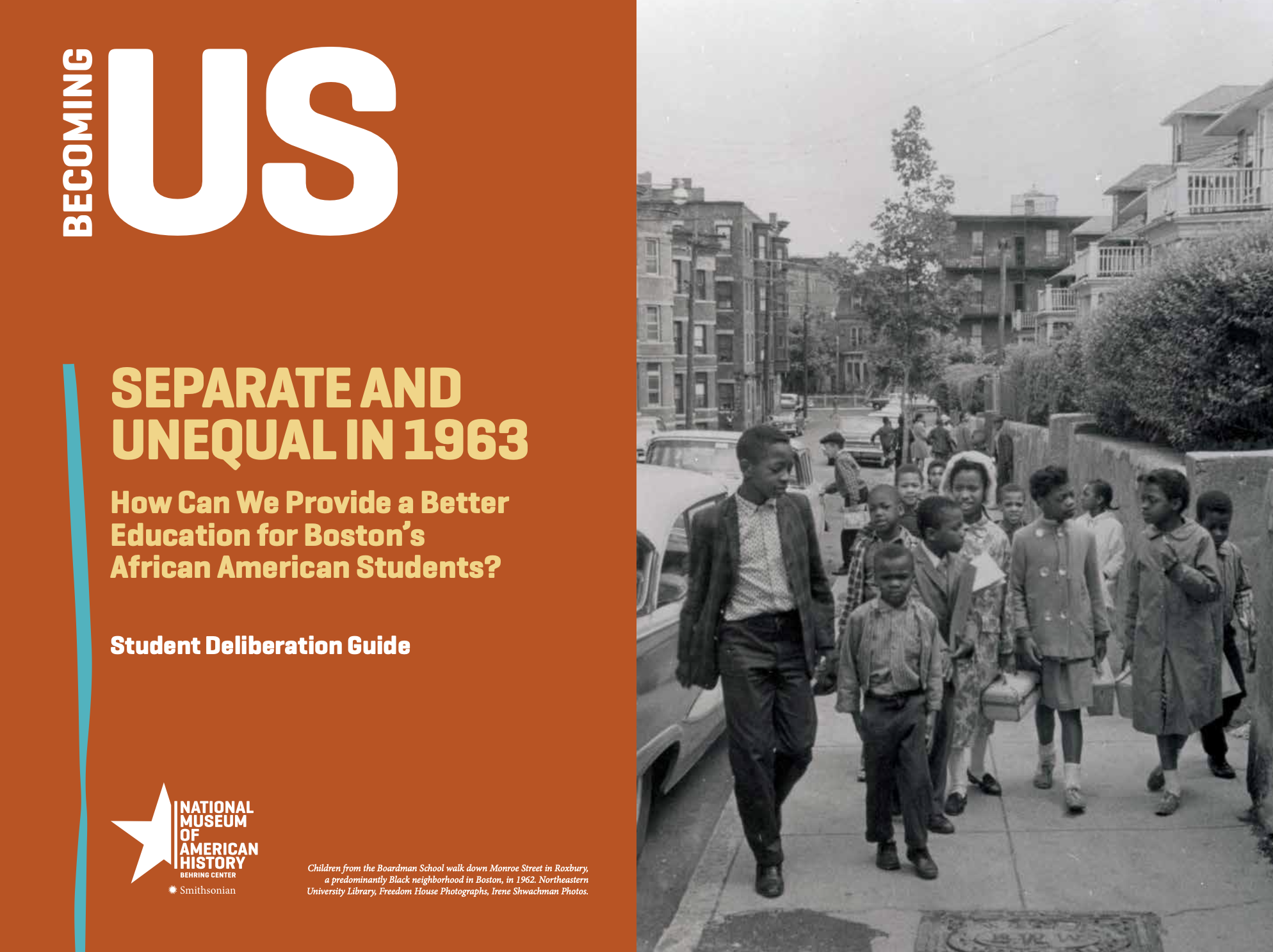 1963 - Separate & Unequal: How Can We Provide a Better Education for Boston’s African American Students? - NIFI
