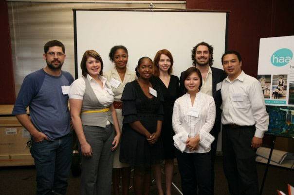 A small business team